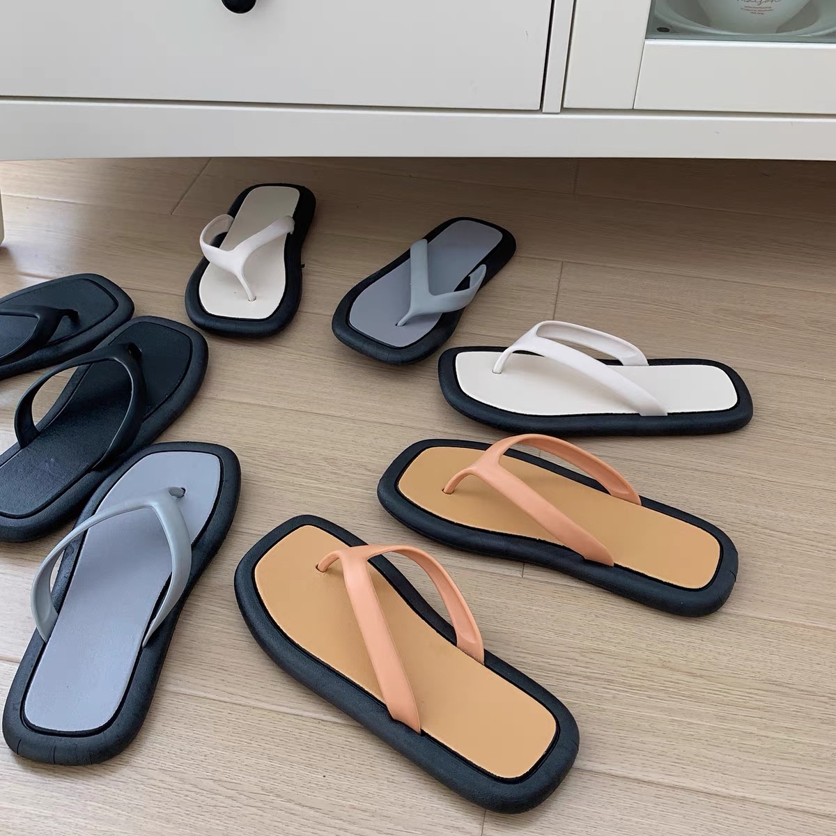 Summer fashion flip flops SNZZ458 images